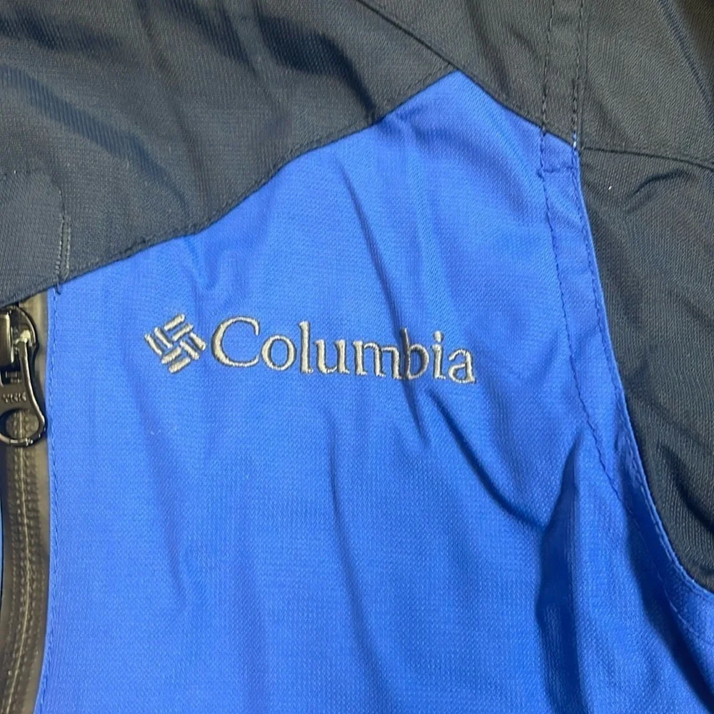 Columbia: Kids Blue / Gray Heavy Snow Coat, Size 10/12